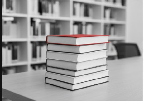 Books and reference library symbolising credit reference data