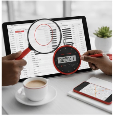 Magnifying glass analysis